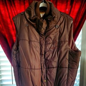 Baby Phat Brown Vest 2XL